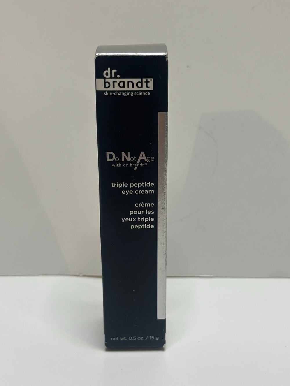 Dr. Brandt Do Not Age Triple Peptide Eye Cream 0.5 oz 15g NEW Sealed
